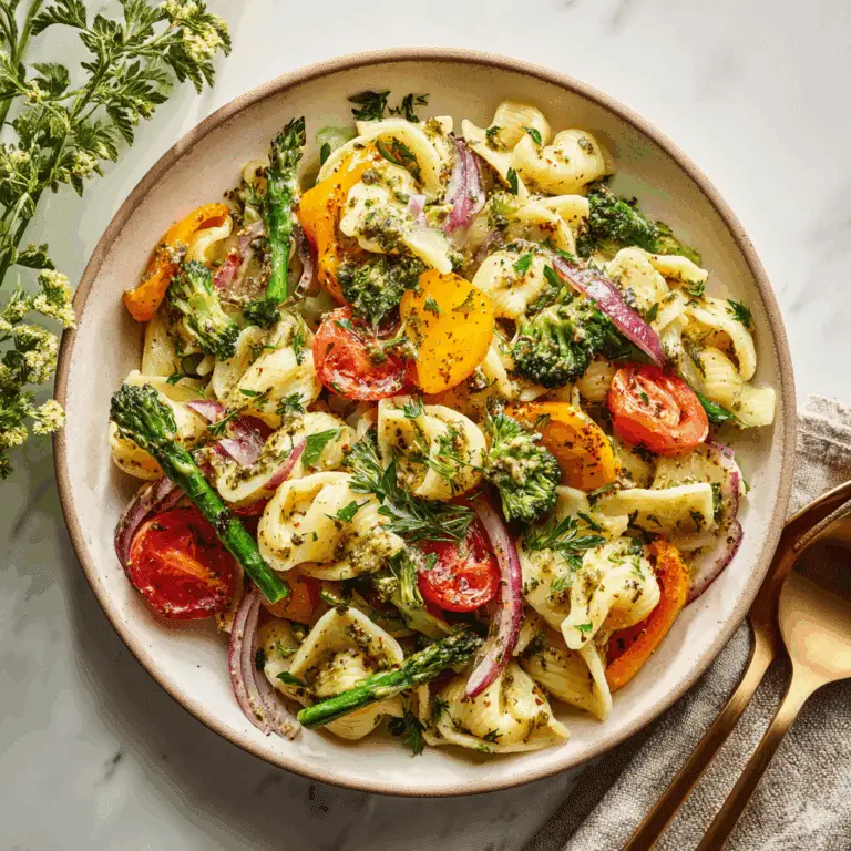 Ma Recette de Salade de Pâtes aux Légumes Frais