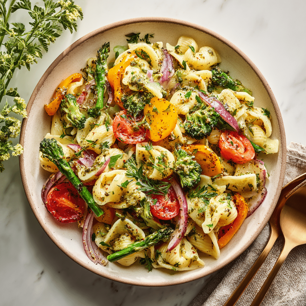 Ma Recette de Salade de Pâtes aux Légumes Frais
