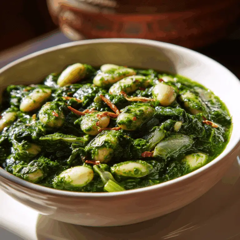 Saag Butter Beans