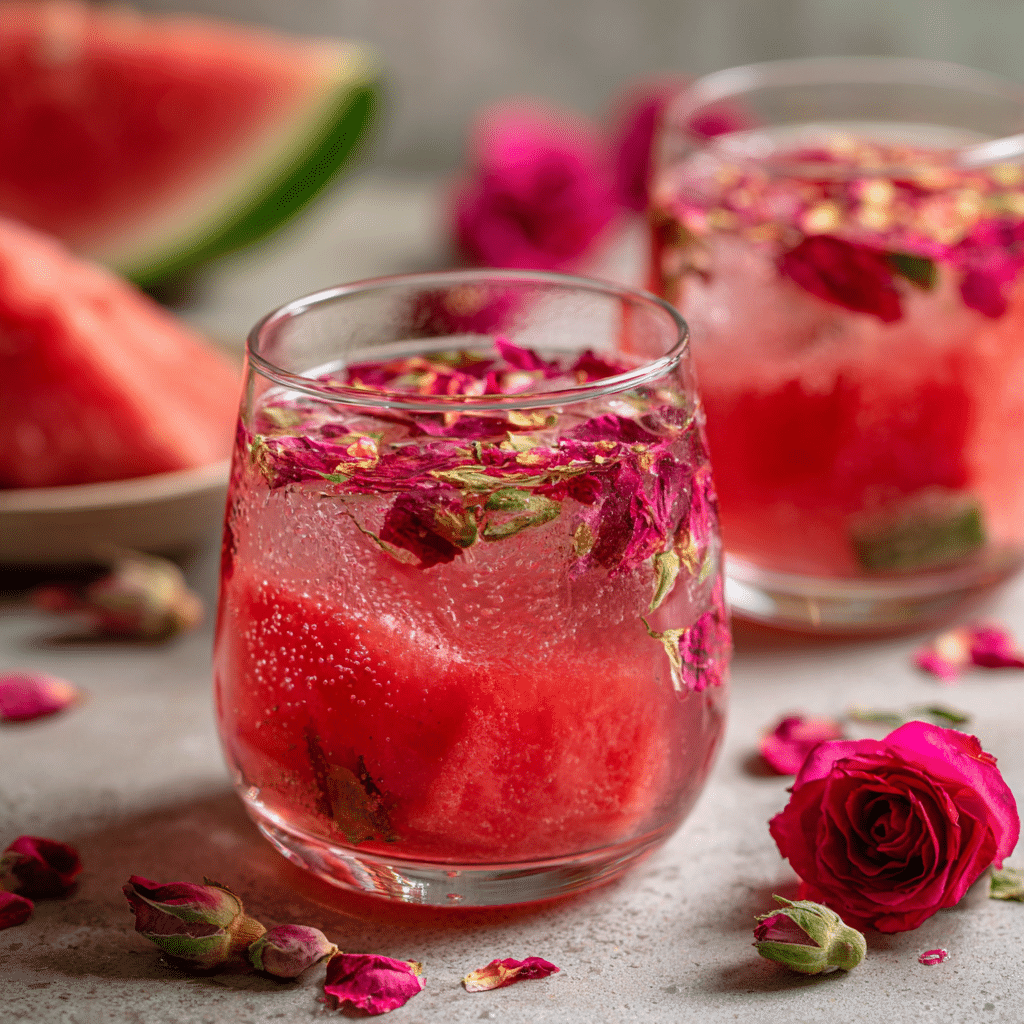 Rose Watermelon Cooler