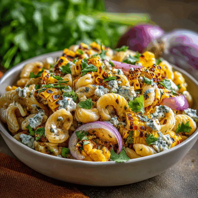Healthy Street Corn Pasta Salad
