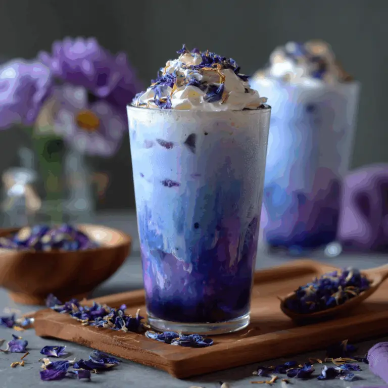 Blue Milk Tea Layer Cake
