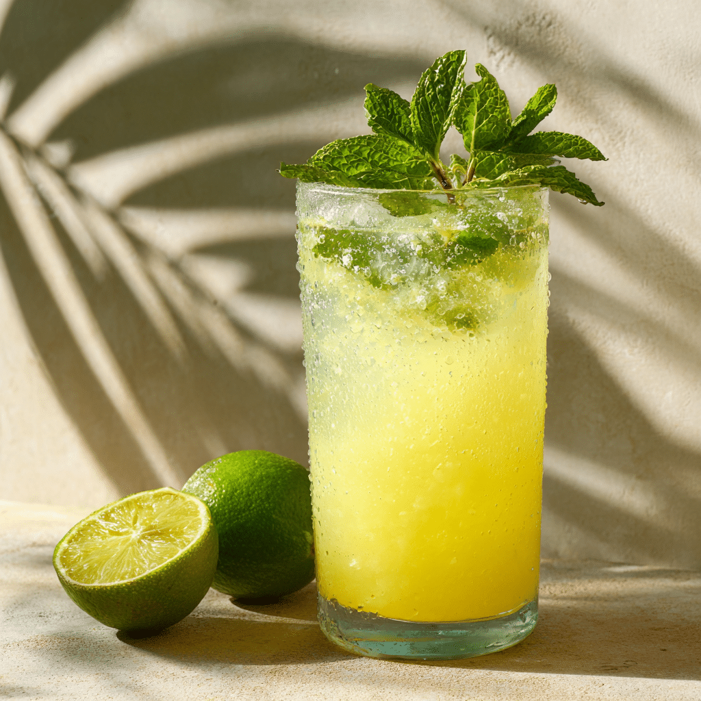 Pineapple Mint Agua Fresca