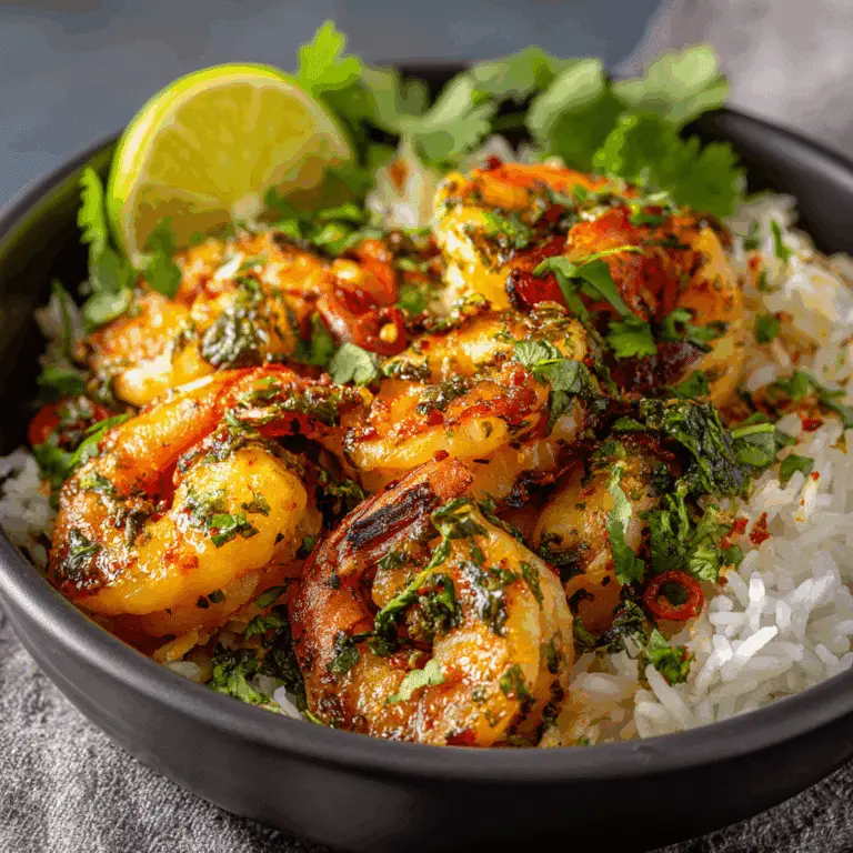 Lime-Cilantro Shrimp Bowls