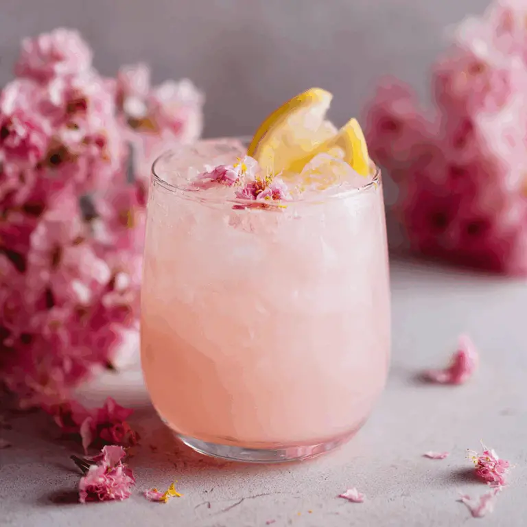Coconut Rose Lemonade