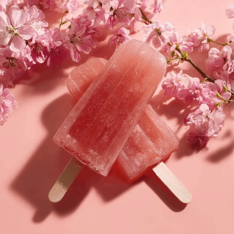 Lychee Rosé Popsicle