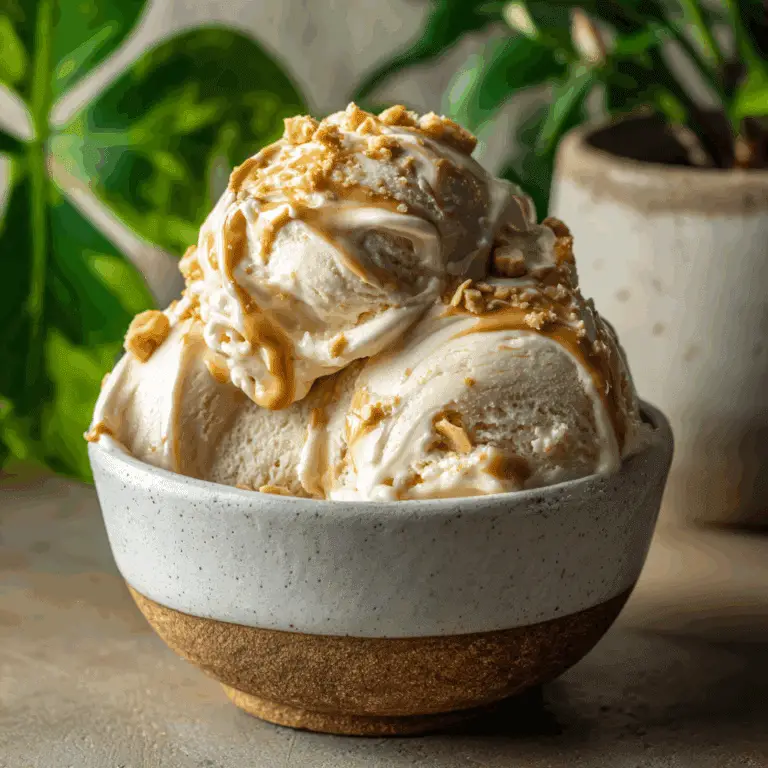 Peanut Butter Banana Bliss Ice Cream