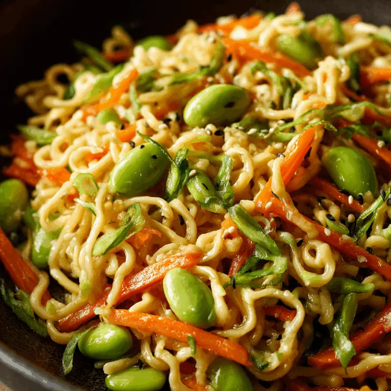Cold Sesame Noodle Salad
