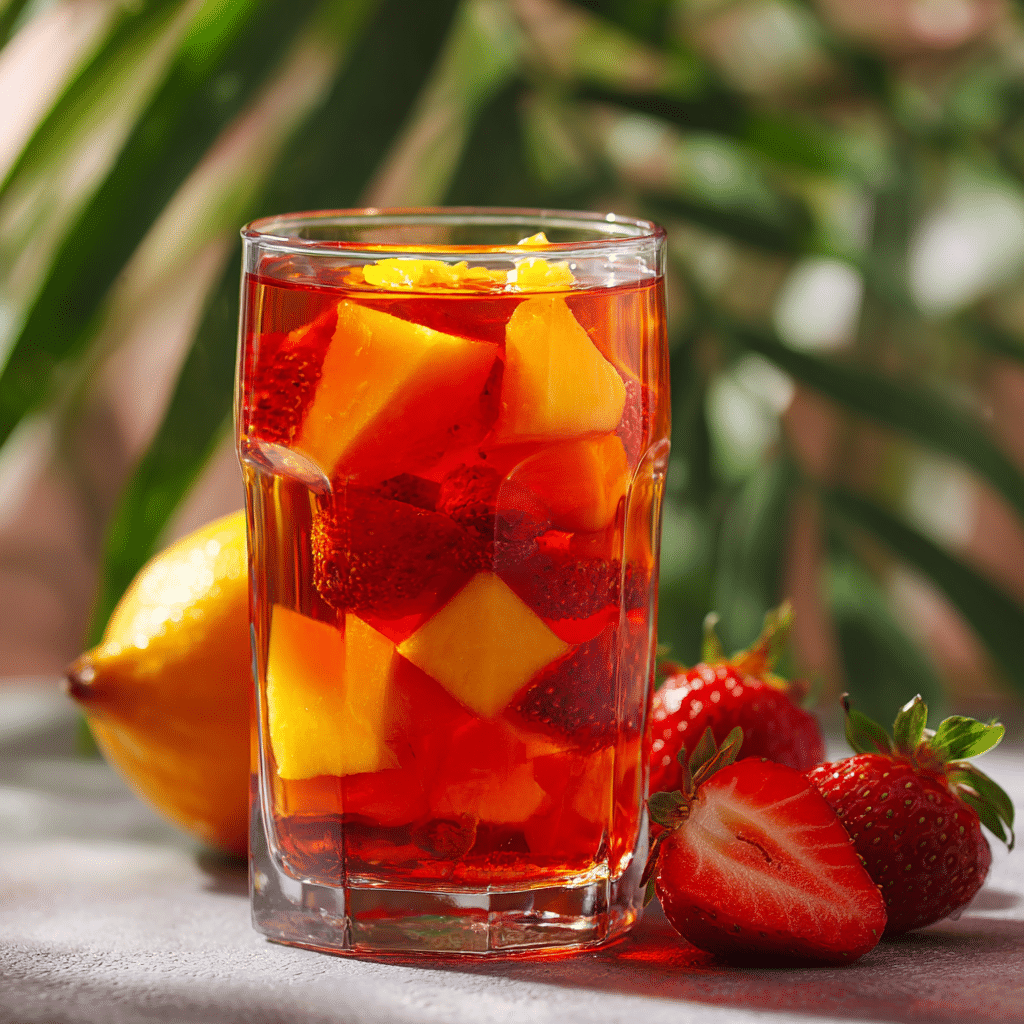 Strawberry Mango Iced Tea
