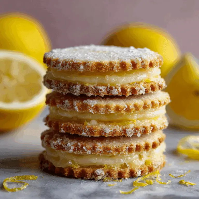 Yuzu Lemon Crinkle Cookies