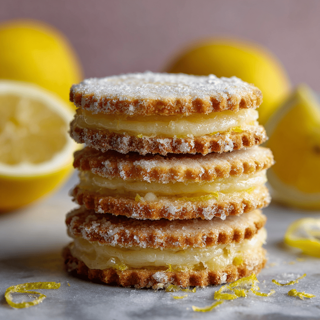 Yuzu Lemon Crinkle Cookies