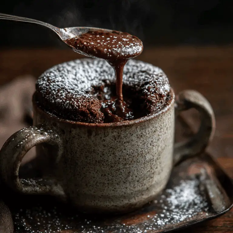 Chocolate Lava Mug Cake
