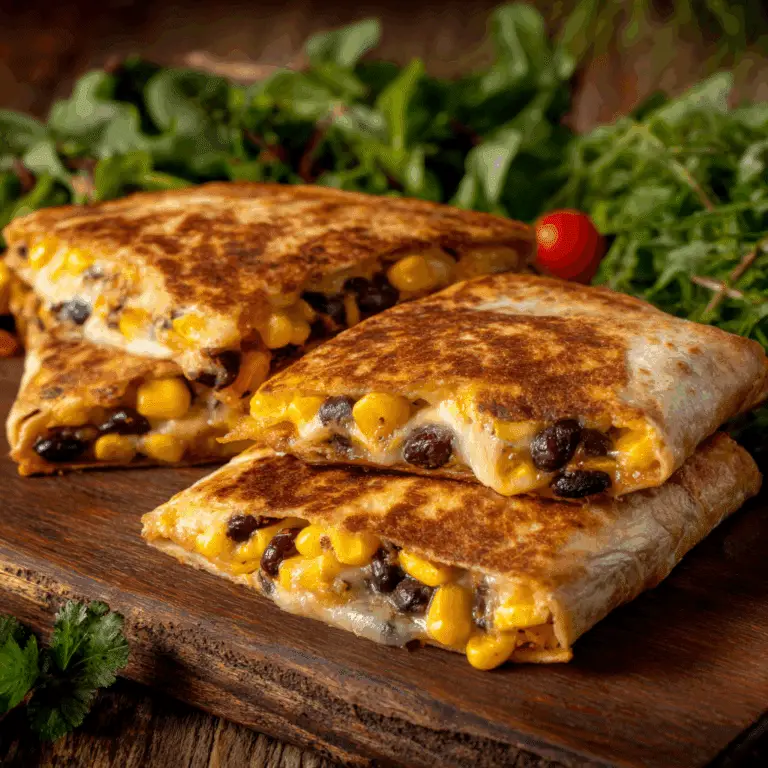 Corn & Black Bean Quesadillas