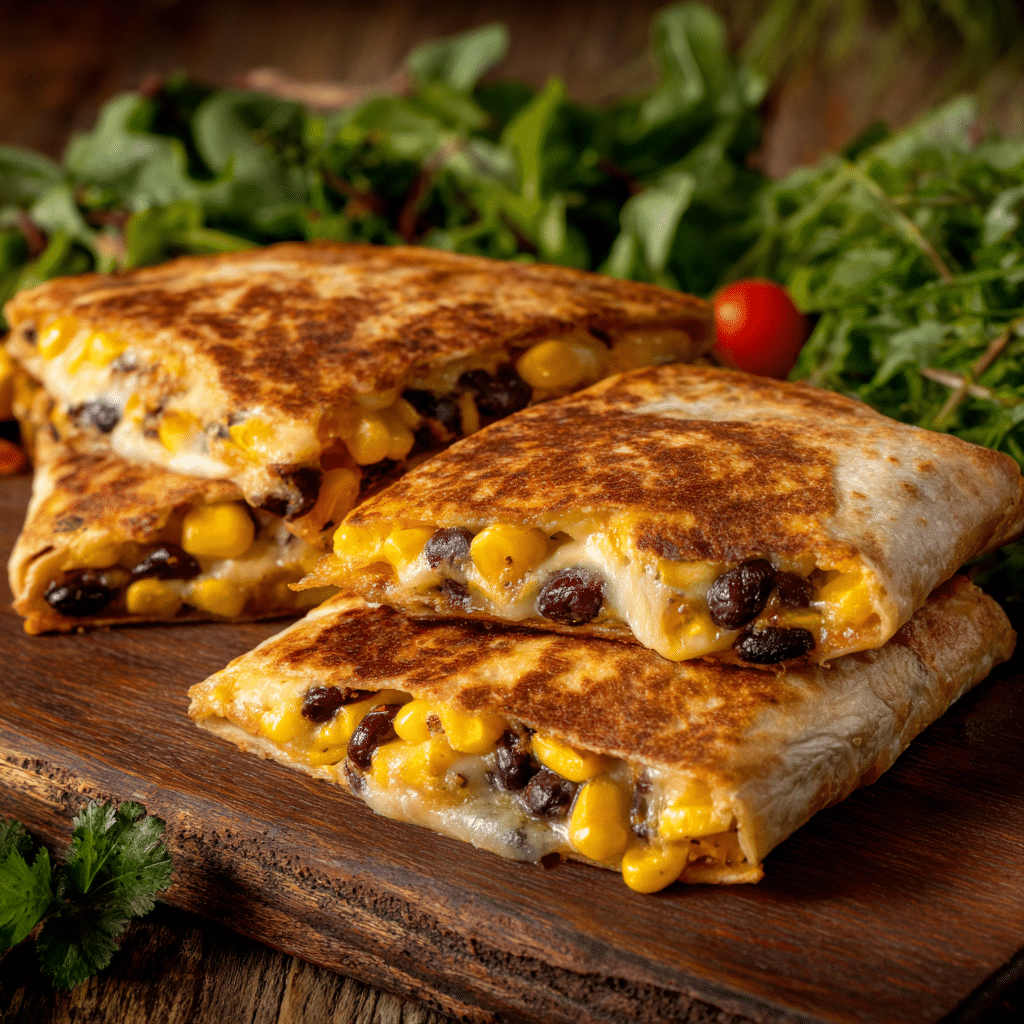Corn & Black Bean Quesadillas