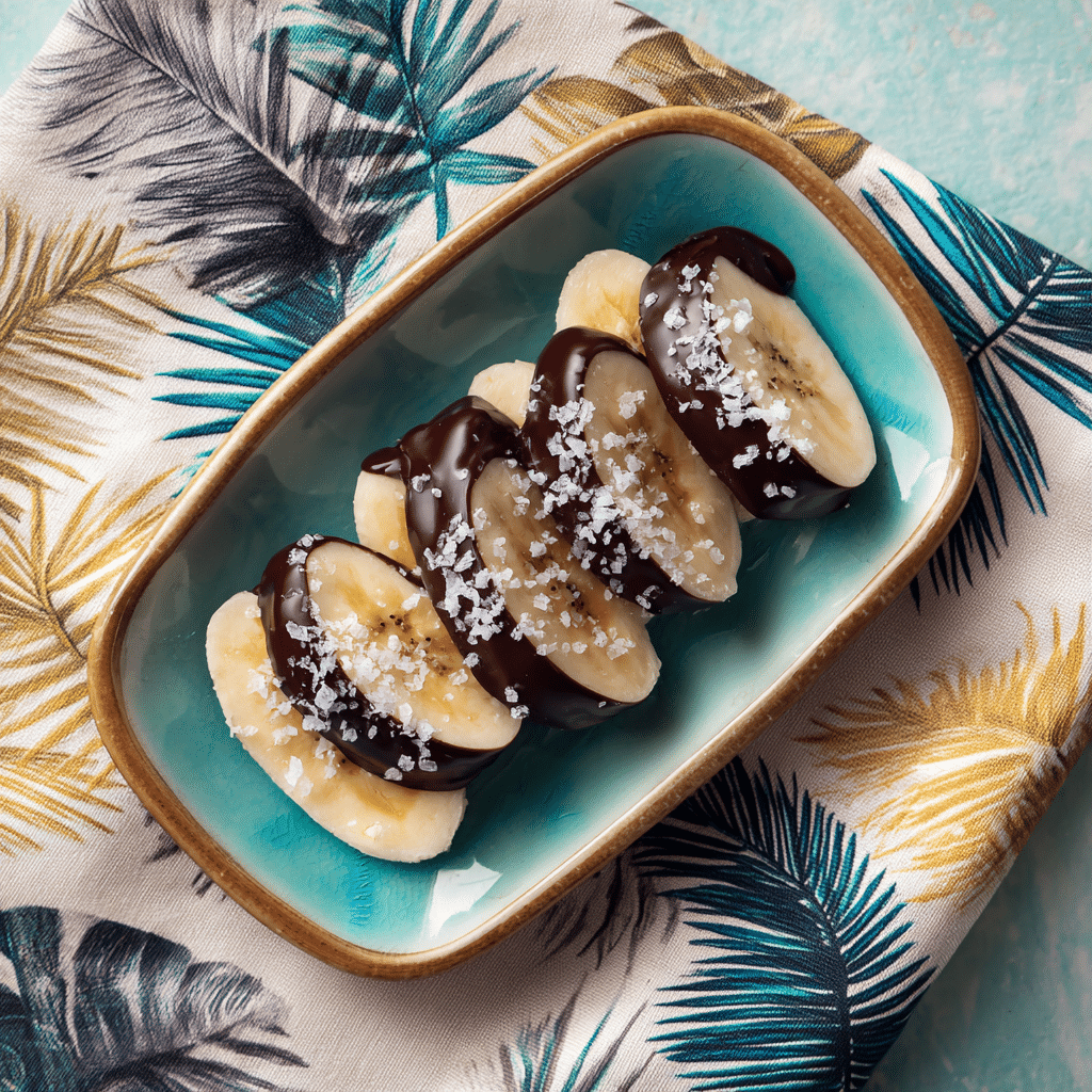 Frozen Chocolate Banana Bites