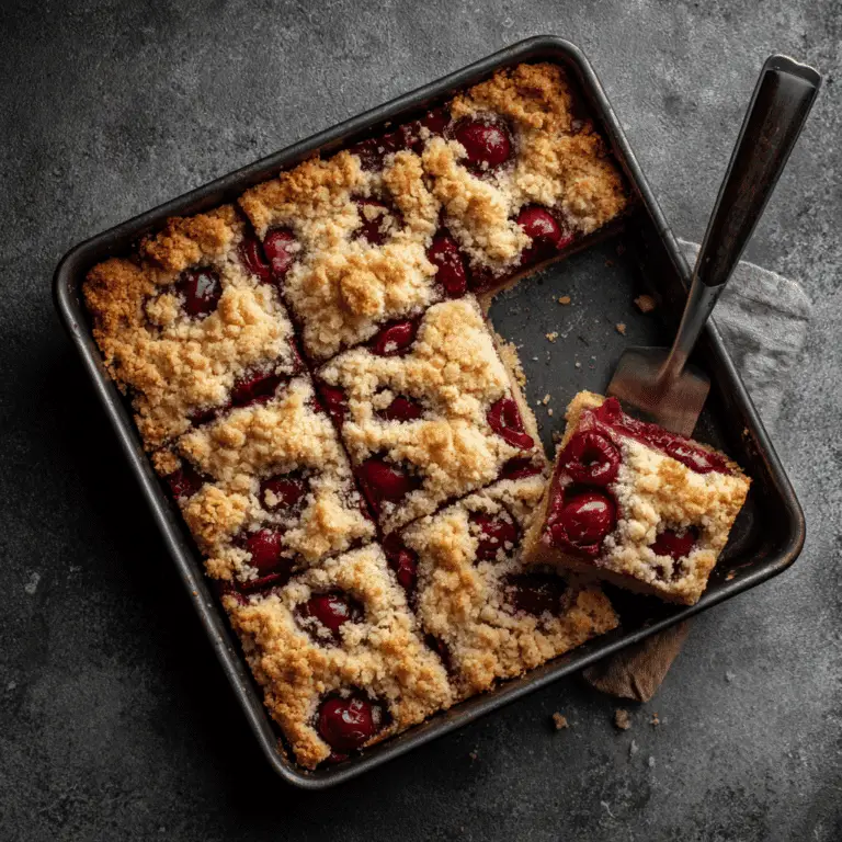 Cherry Pie Crumb Bars