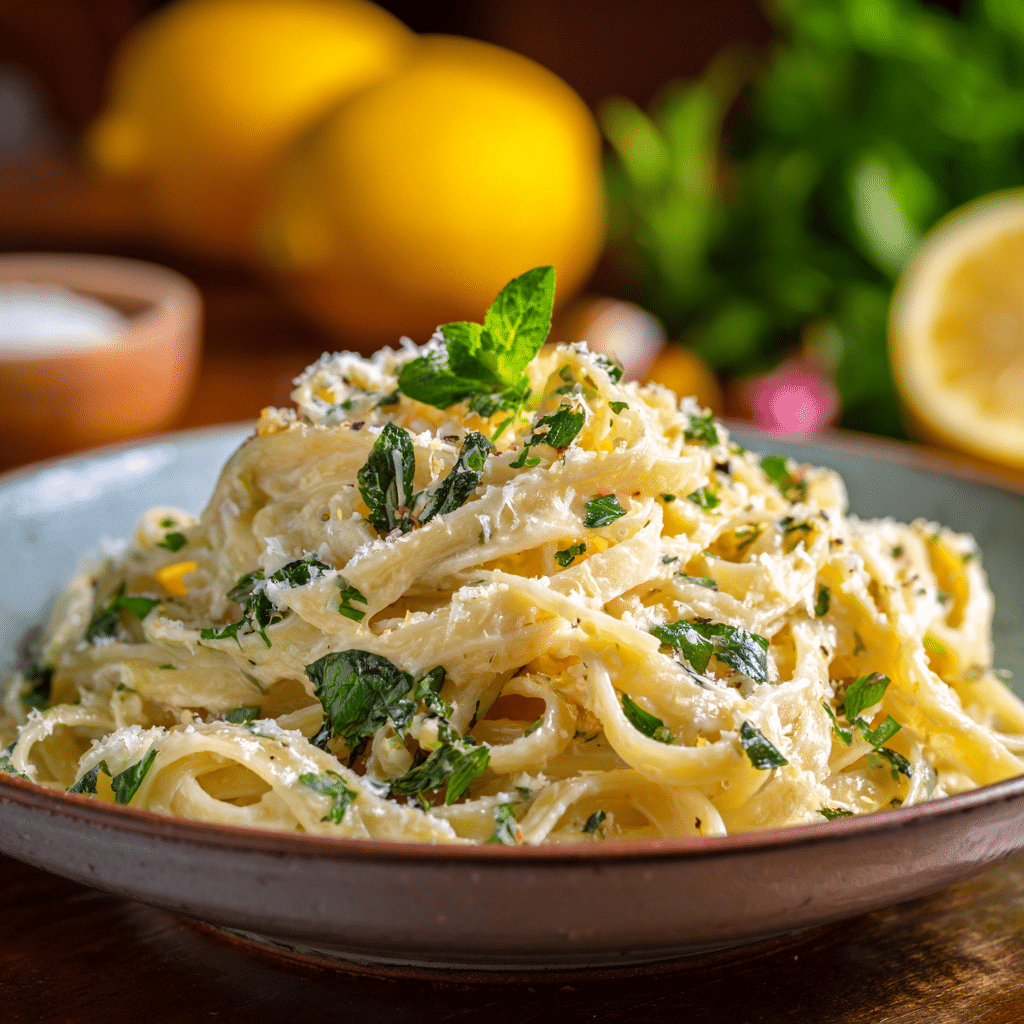 Pasta al Limone with Fresh Herbs