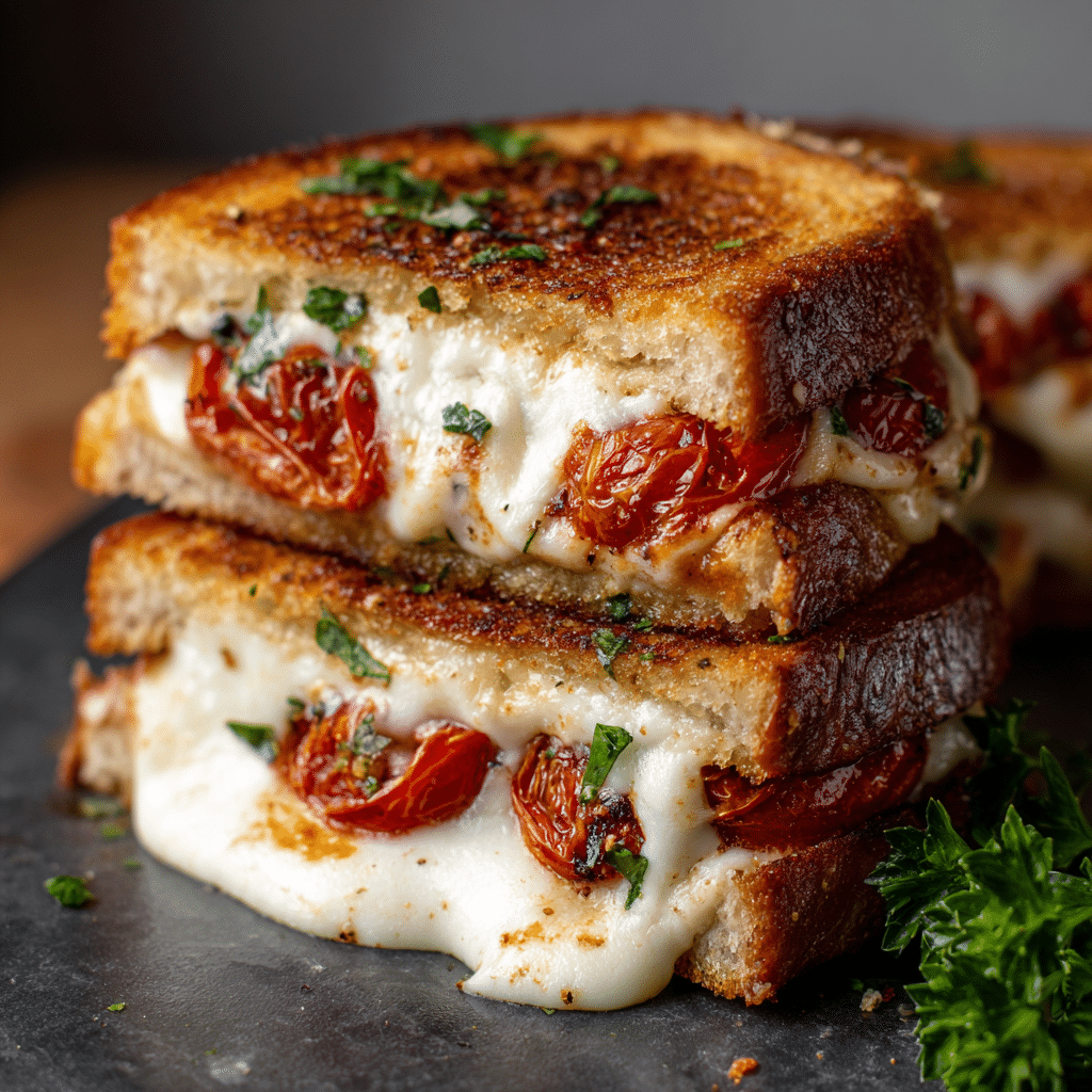 Grilled Cheese & Tomato Sandwiches