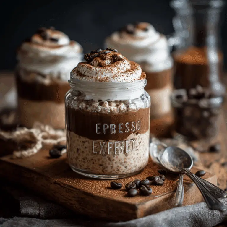 Tiramisu Overnight Oats