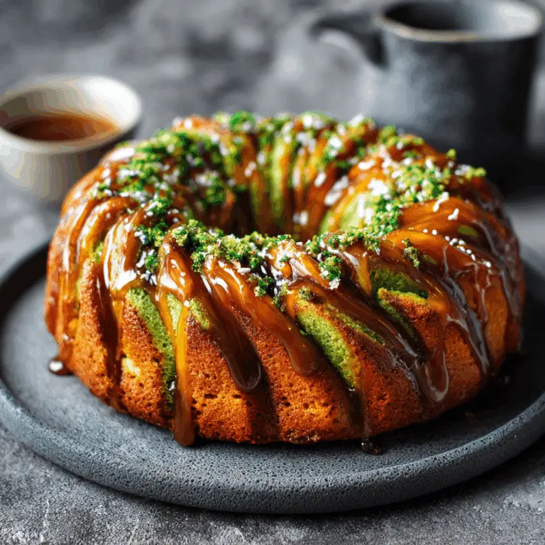 Thai Matcha Bread Cake