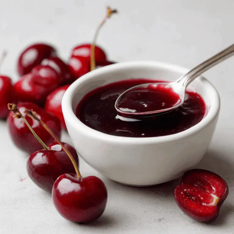 Cherry Sauce (Microwave)
