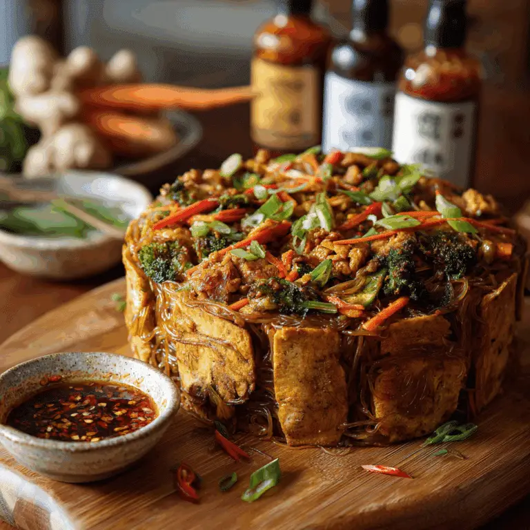 Drunken Noodles Cake (Savoury Novelty)