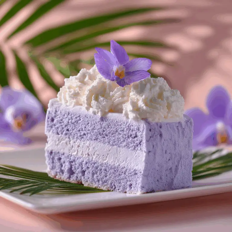Taro Ube Cloud Cake