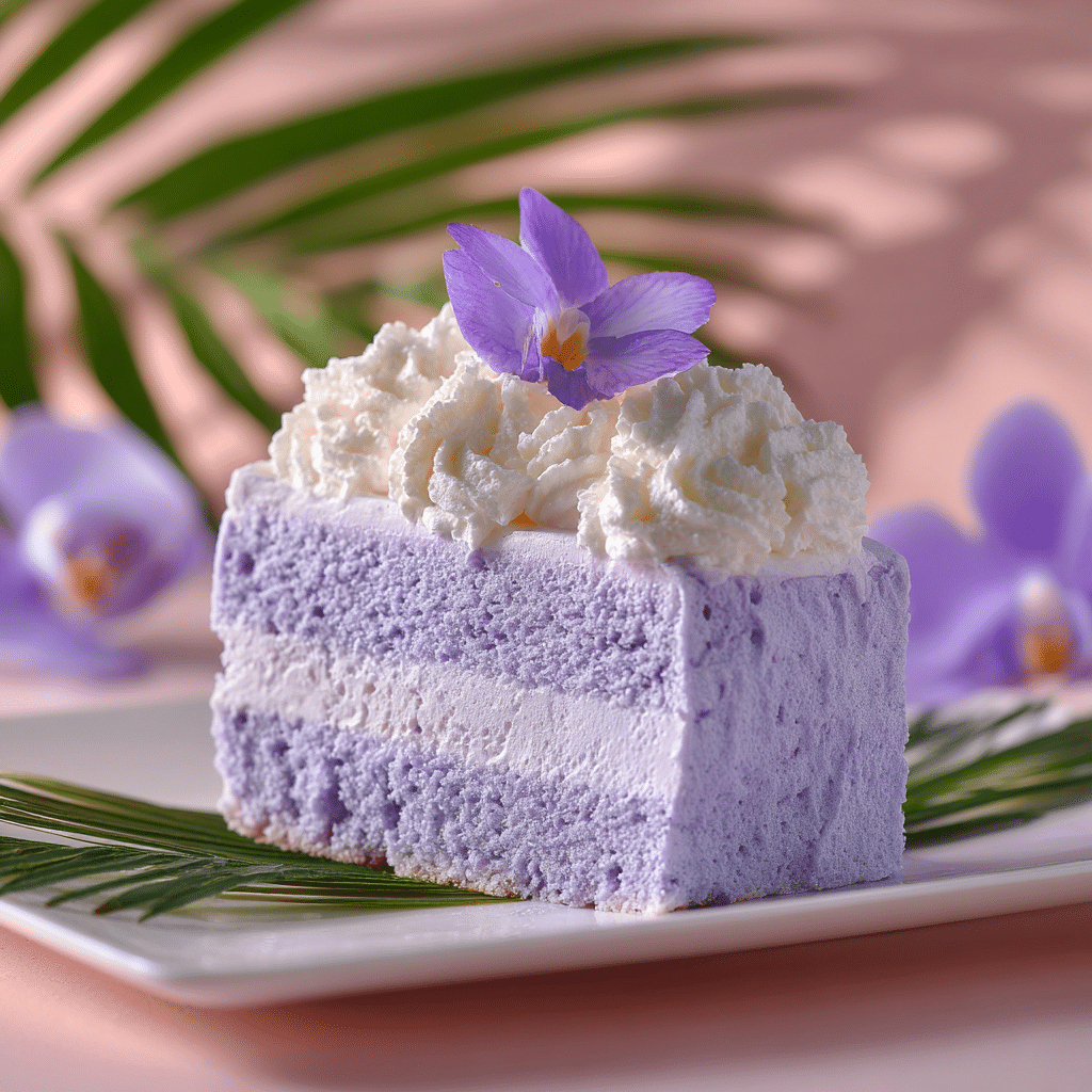 Taro Ube Cloud Cake