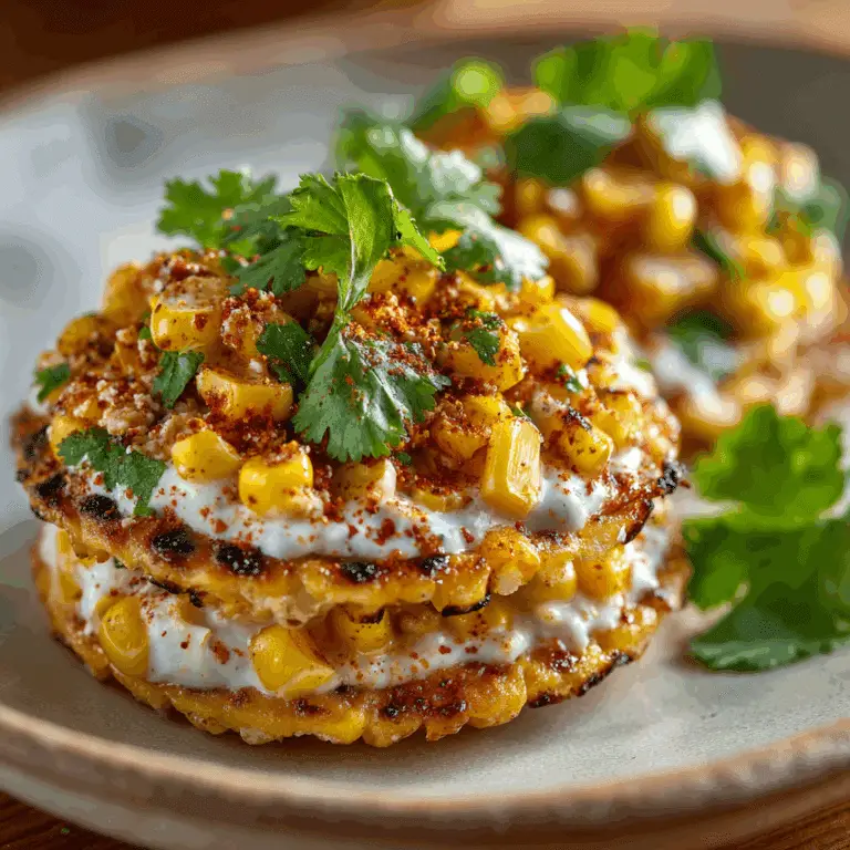 Smoky Grilled Corn Tostadas