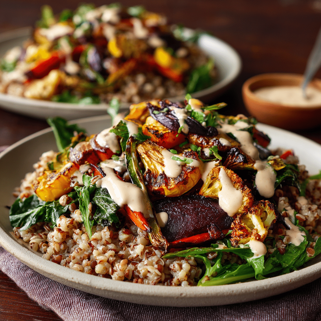 Rainbow Veggie Grain Bowls