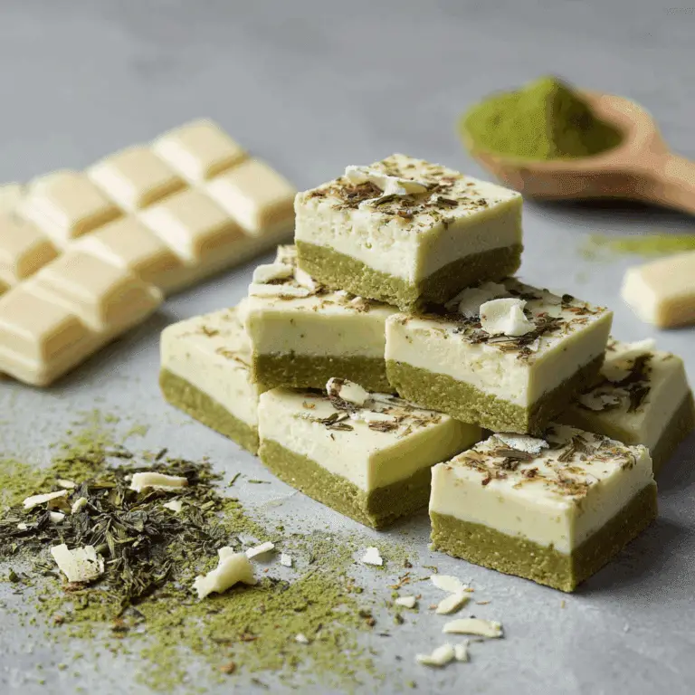 Matcha Cheesecake Bars