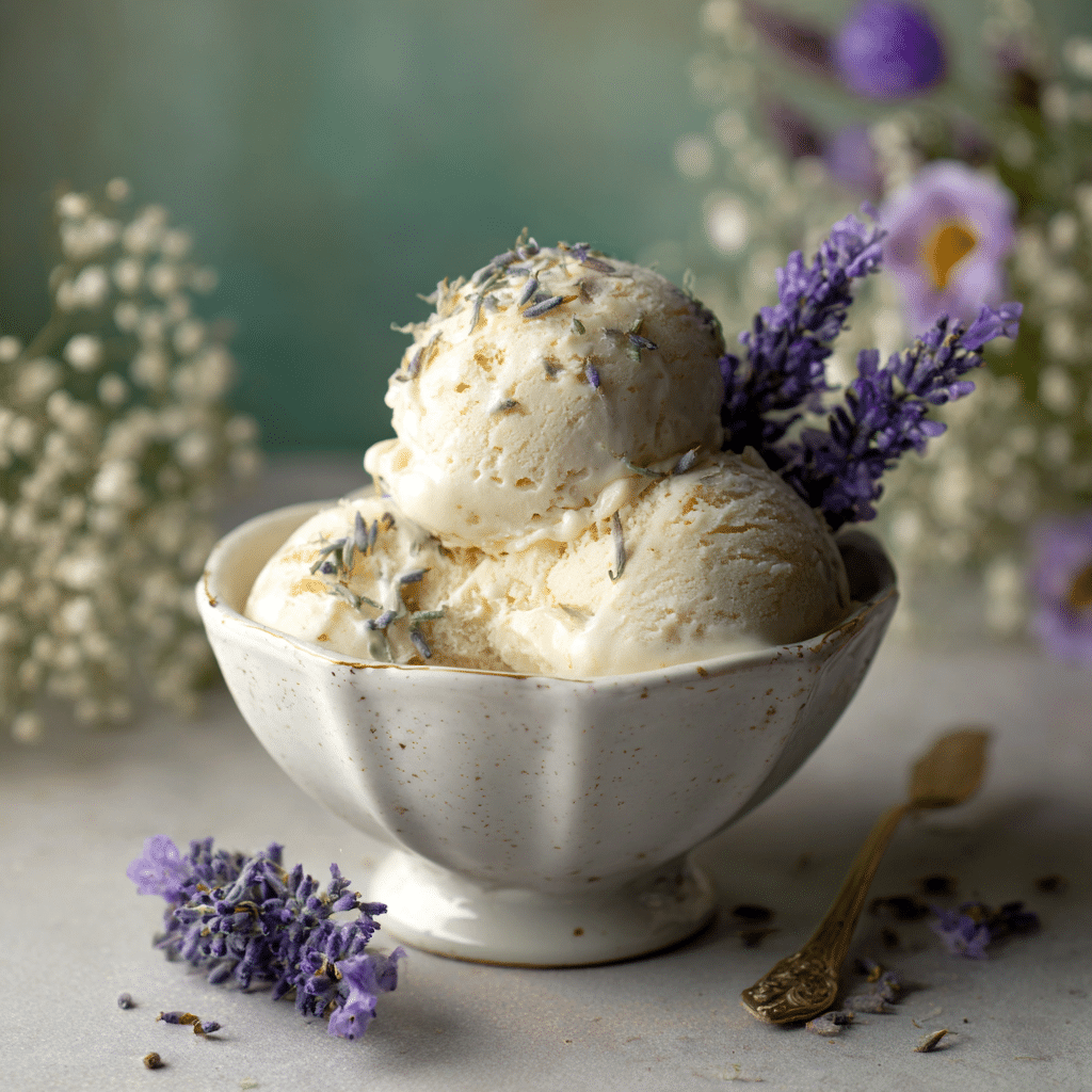 Honey Lavender Dream Ice Cream