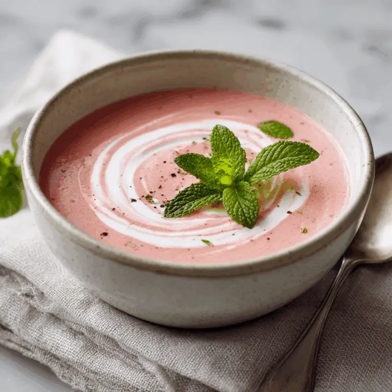Sour Cherry Soup (Meggyleves)