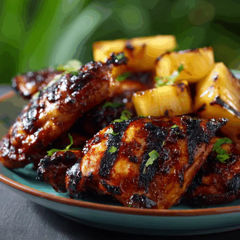 Pineapple Chicken Skewers