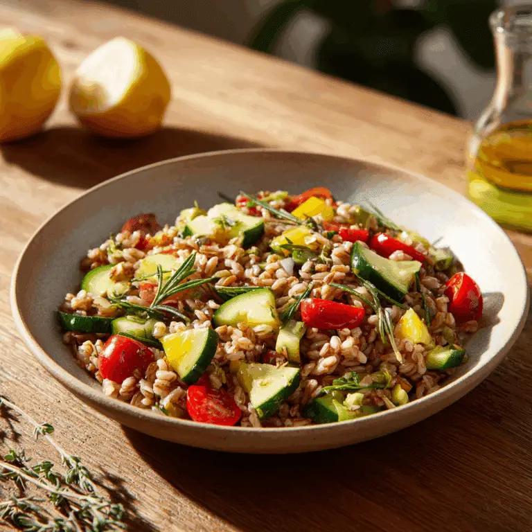 Mediterranean Grain Salad with Olives