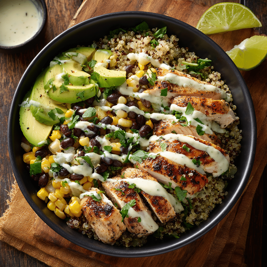 Cilantro Chicken and Quinoa