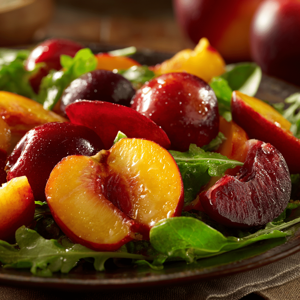 Stone‑Fruit Salad with Honey Dressing