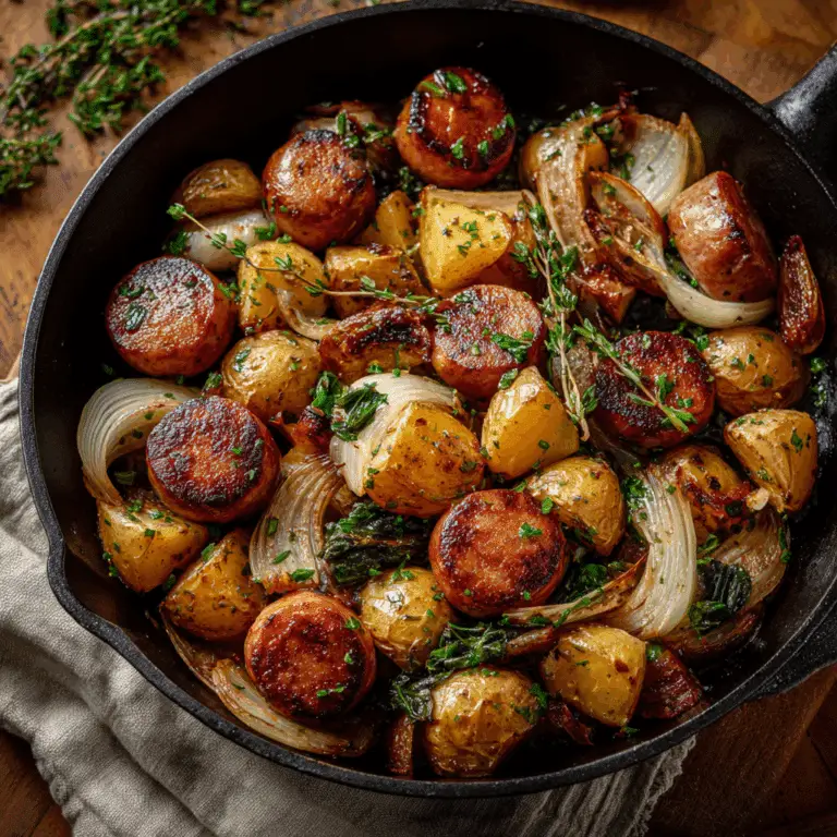 Sausage and Potatoes Skillet