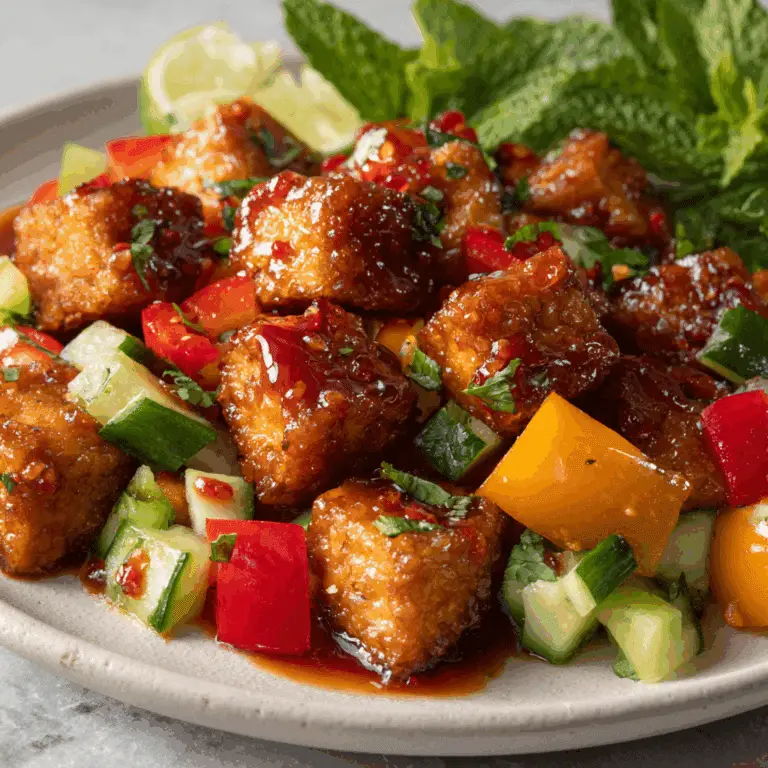 Sweet Chili Tofu Stir-Fry