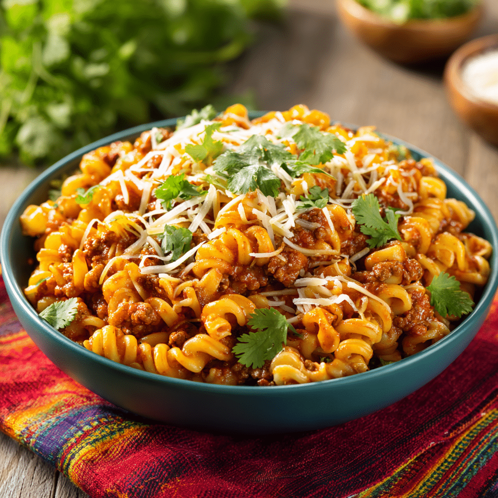 One Pot Beef Taco Pasta (30 minutes)