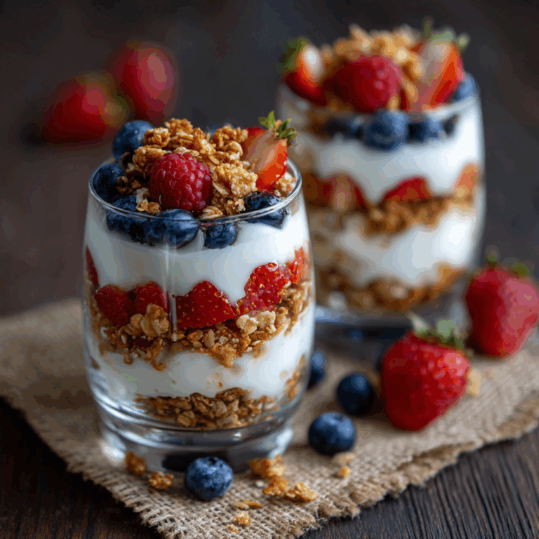 Berry Yogurt Parfaits