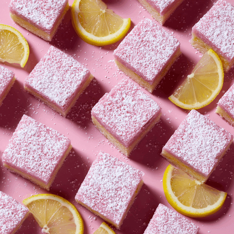 Strawberry-Lemonade Bars