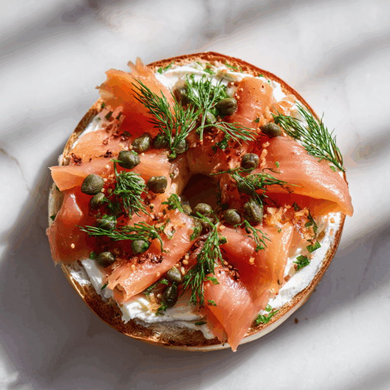 Smoked Salmon Bagel