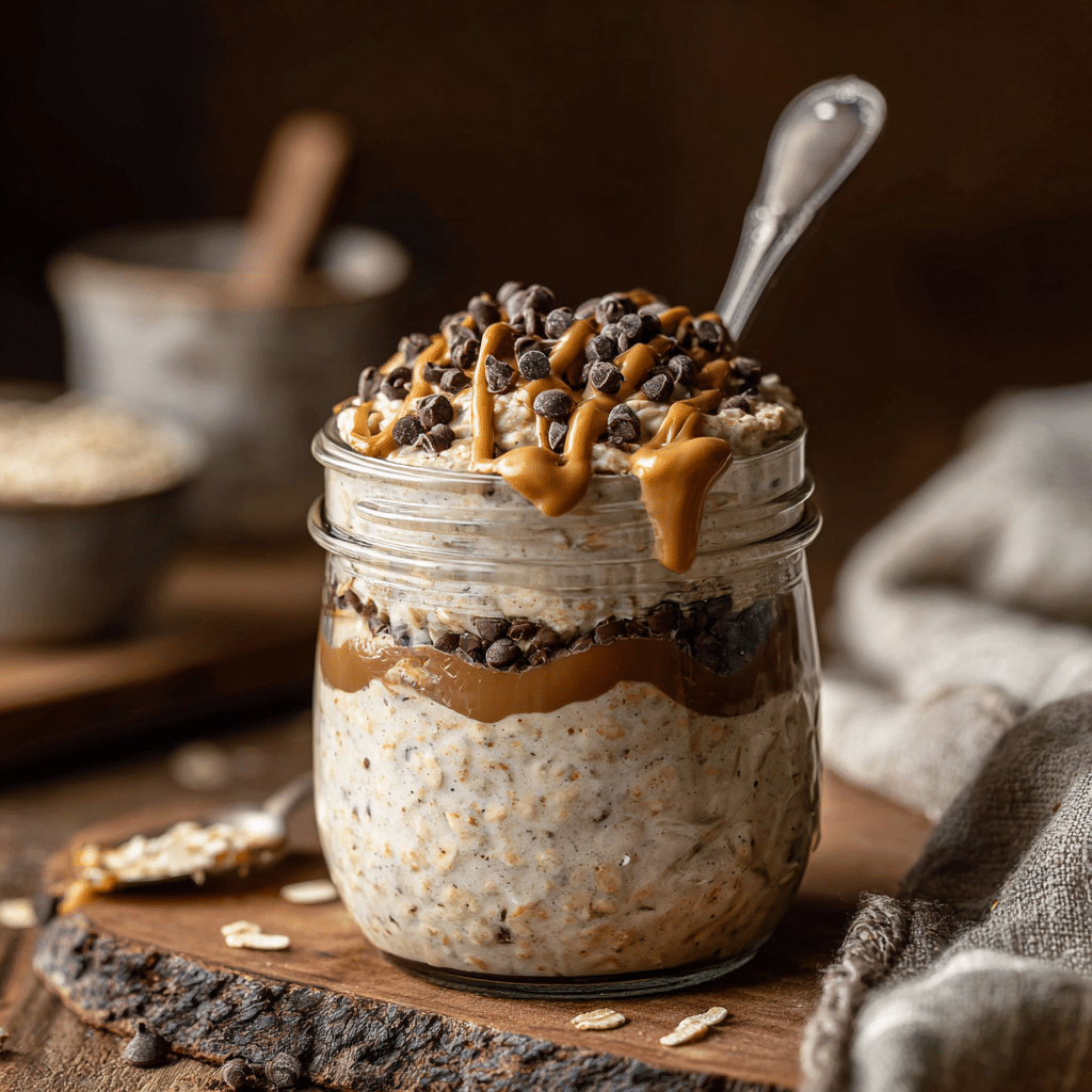 Cookie Dough Overnight Oats