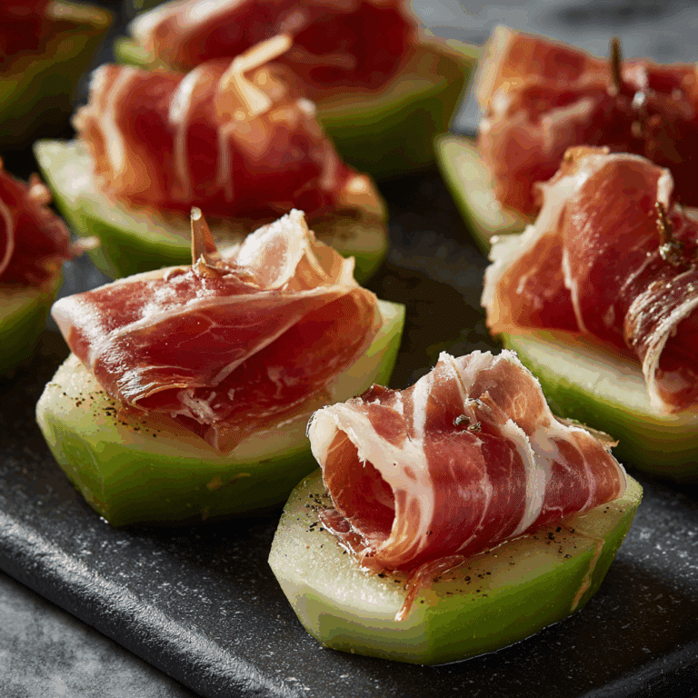 Prosciutto-Wrapped Melon