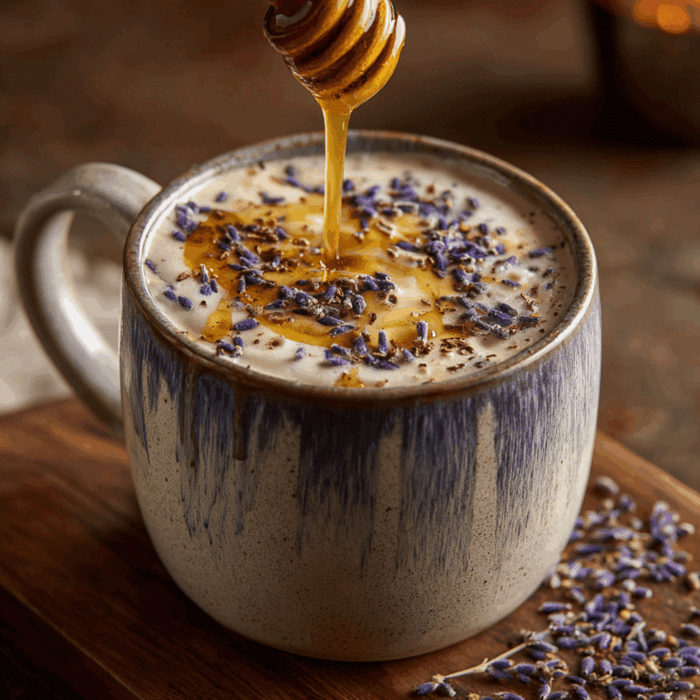 Lavender Honey Latte