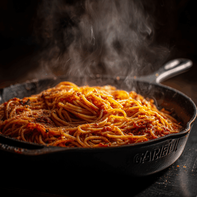 Simple Spaghetti Without Sauce