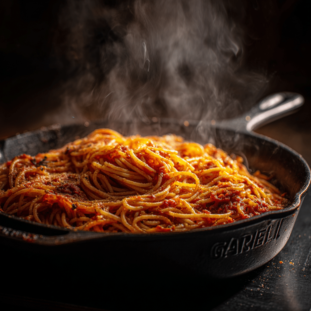 Simple Spaghetti Without Sauce