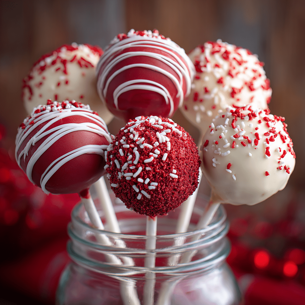 Red Velvet Cake Pops