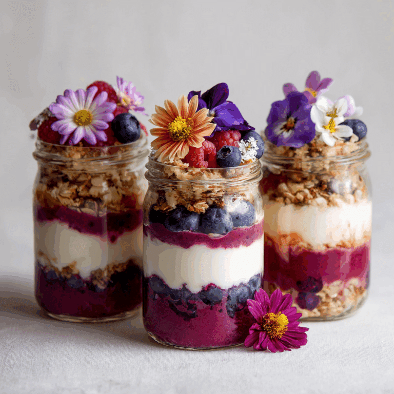 Yogurt & Berry Jars